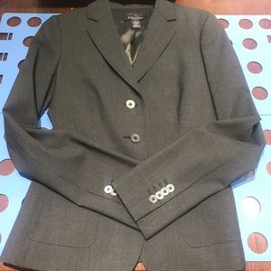 Brooks Brothers Milano Gray Wool Blazer